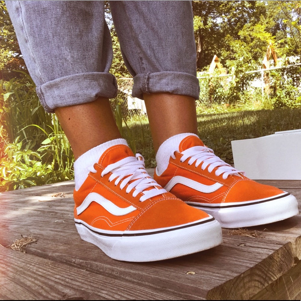 Orange Vans